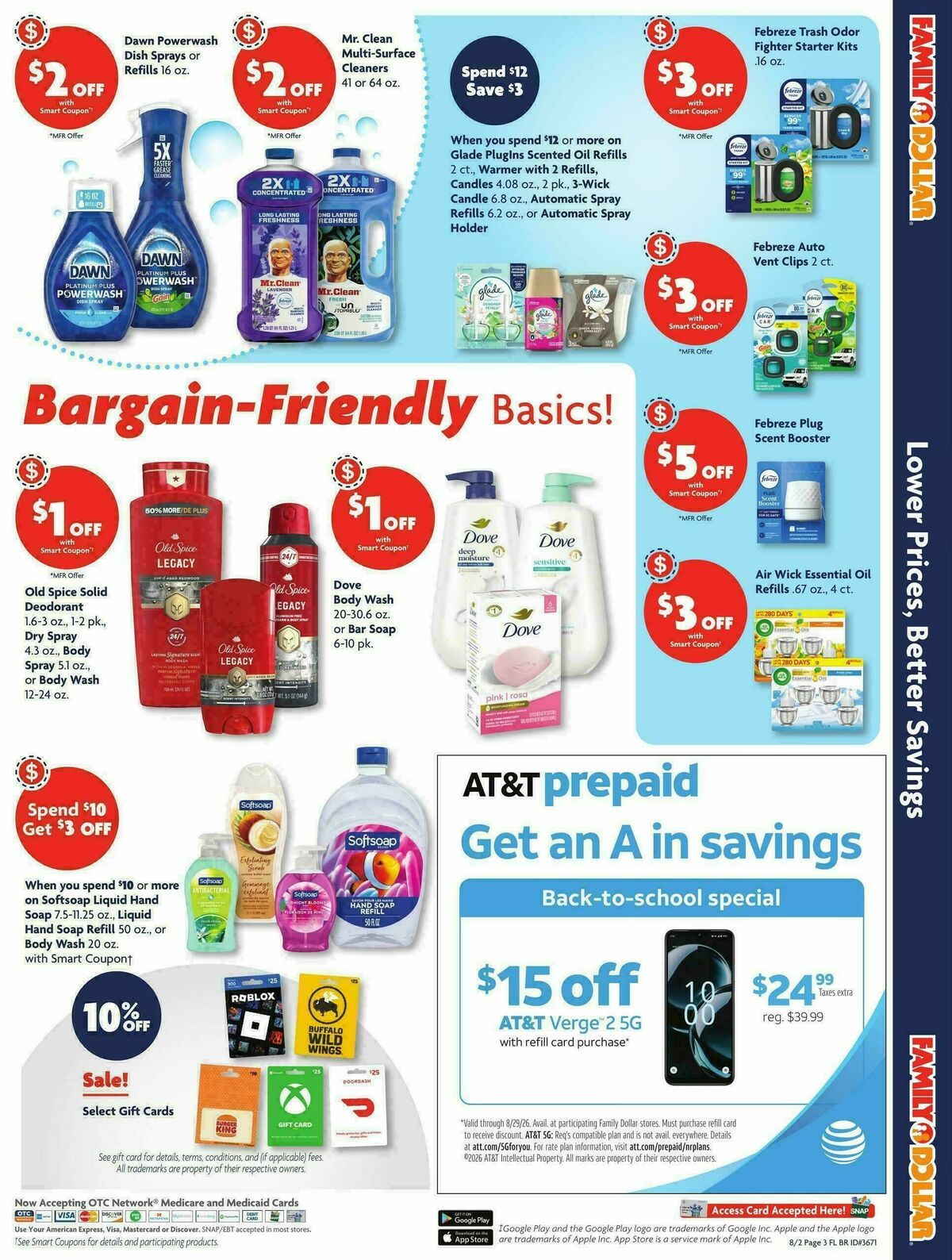Family Dollar Weekly Ad from August 2