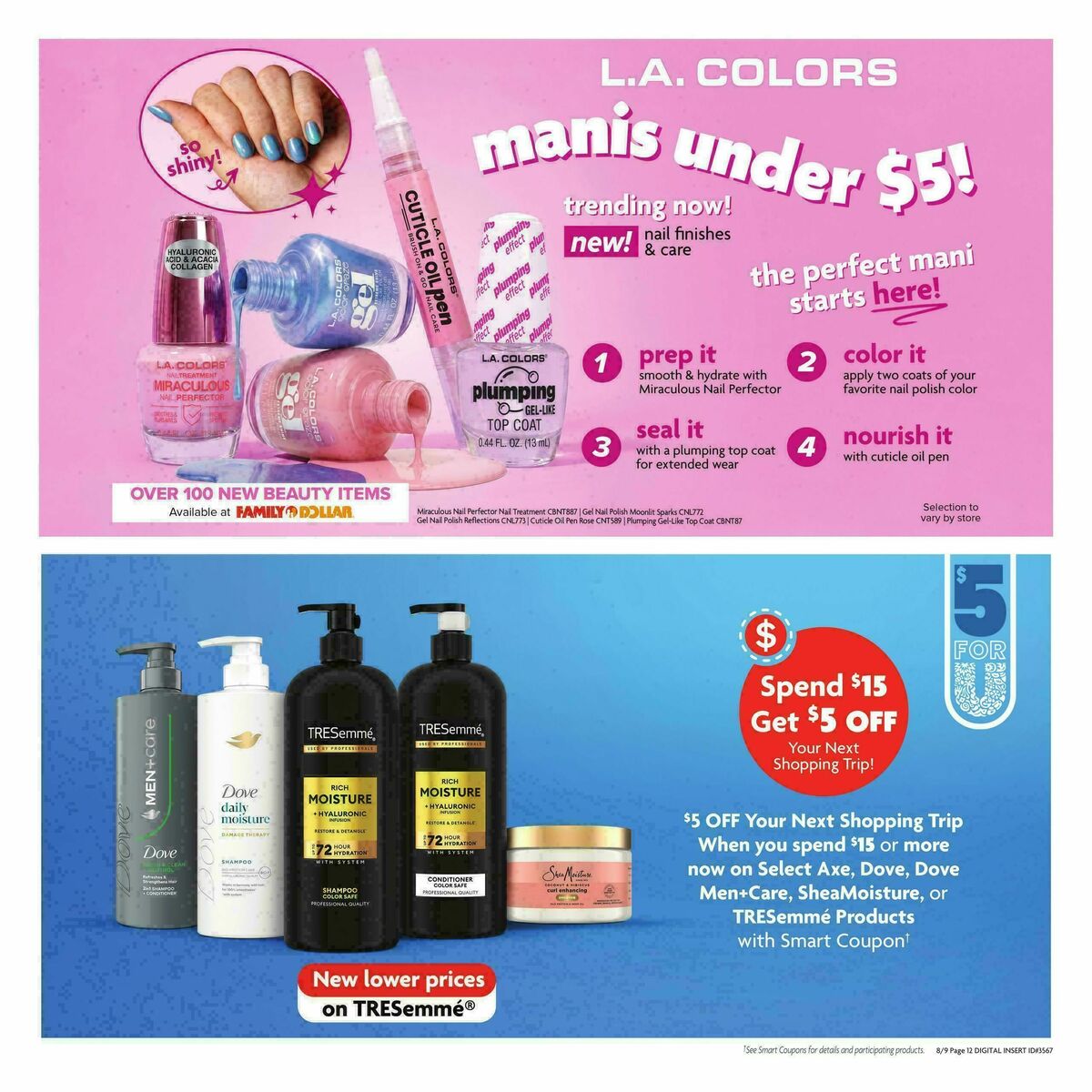 Family Dollar Weekly Ad from August 9