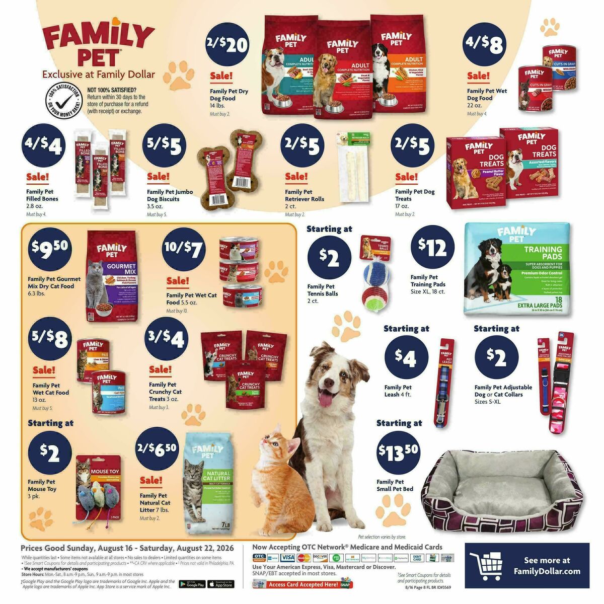 Family Dollar Weekly Ad from August 16