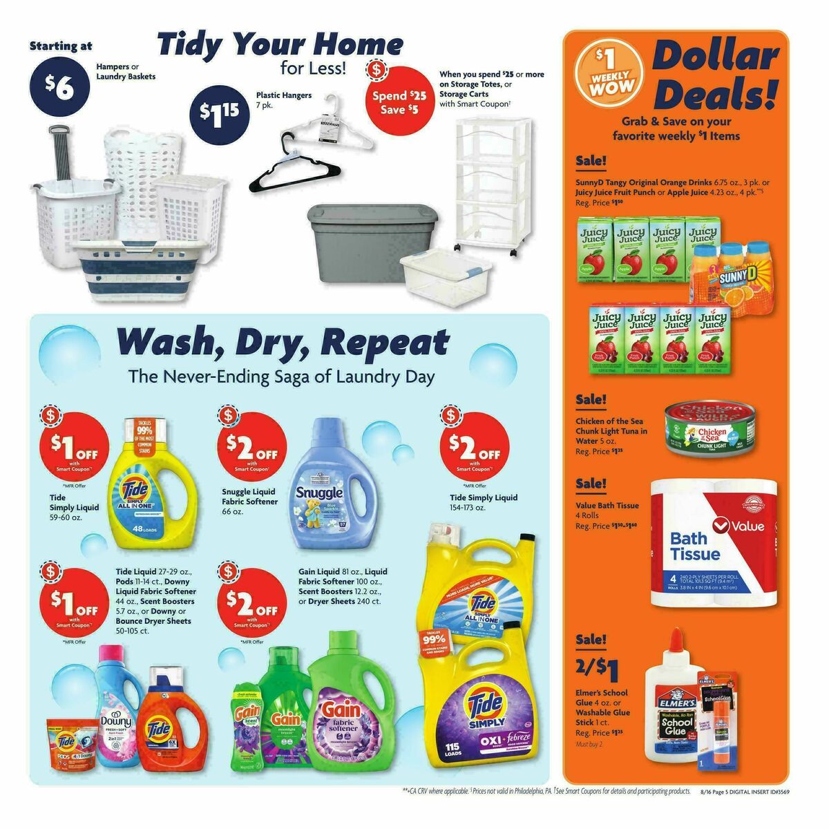 Family Dollar Weekly Ad from August 16