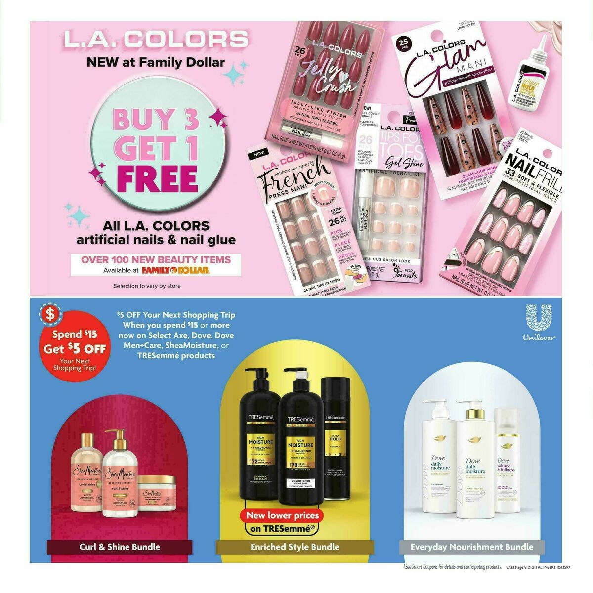 Family Dollar Weekly Ad from August 23