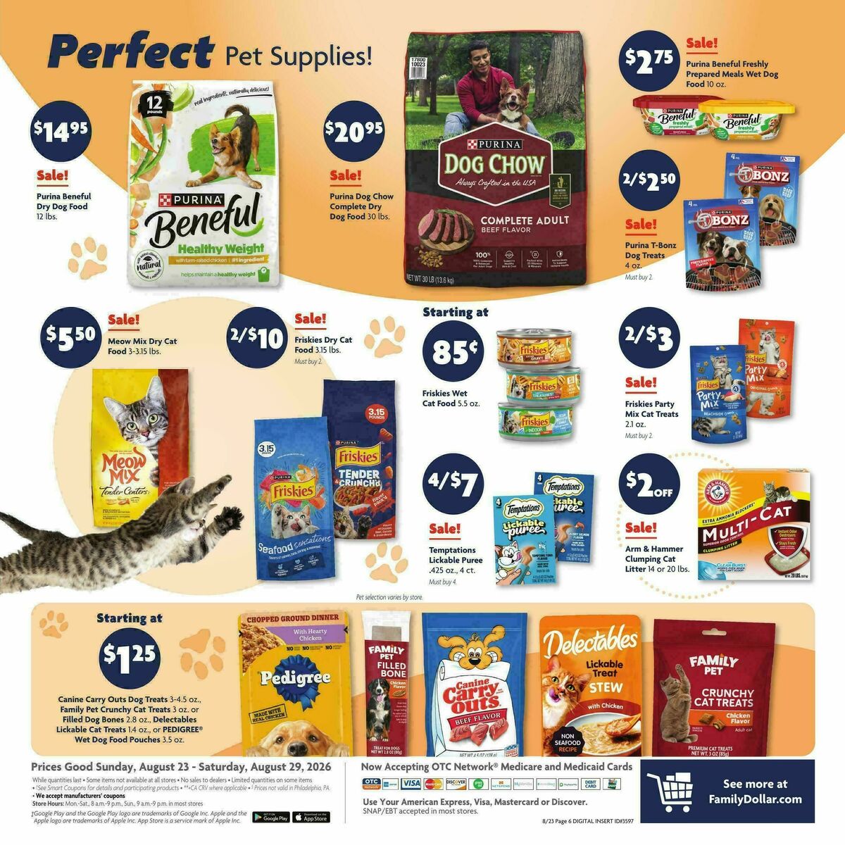 Family Dollar Weekly Ad from August 23
