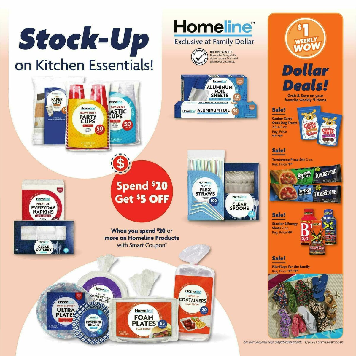 Family Dollar Weekly Ad from August 23
