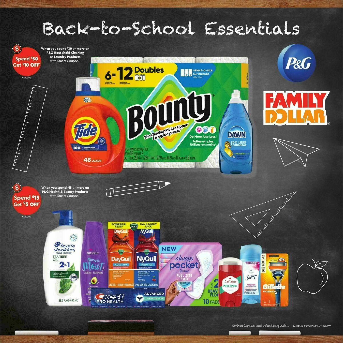 Family Dollar Weekly Ad from August 23
