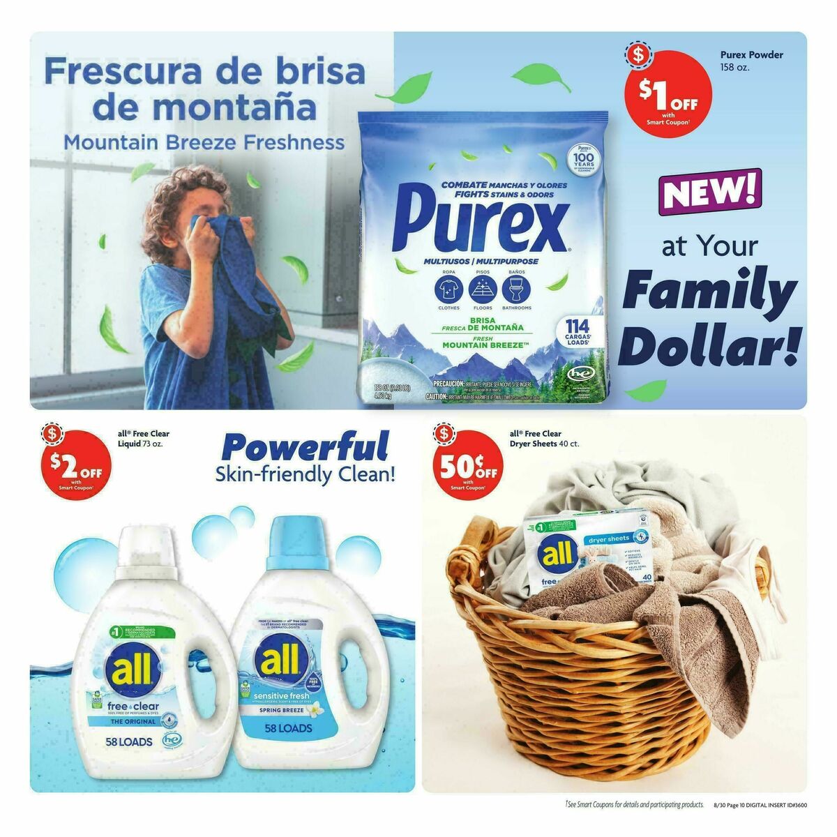 Family Dollar Weekly Ad from August 30