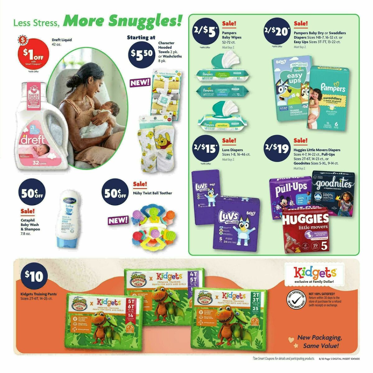 Family Dollar Weekly Ad from August 30