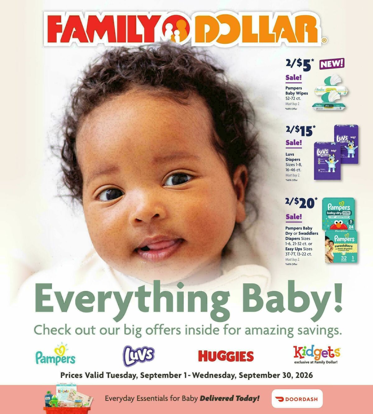 Family Dollar Weekly Ad from September 1