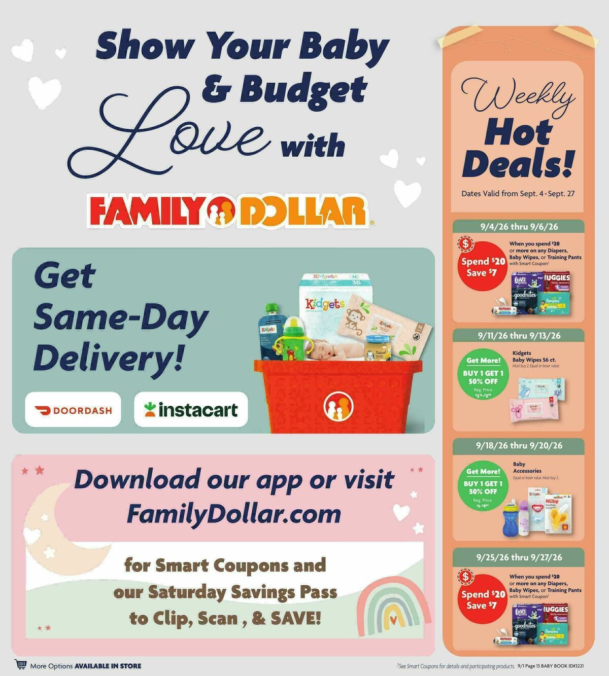 Family Dollar Weekly Ad from September 1
