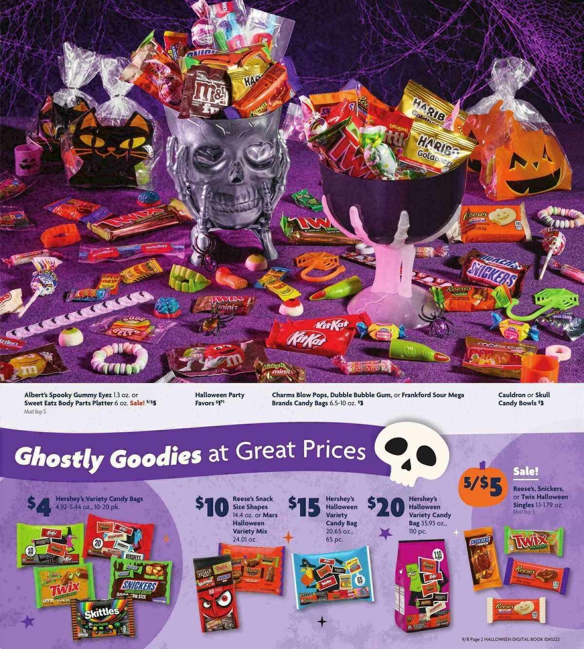 Family Dollar Halloween Book Weekly Ad from September 8