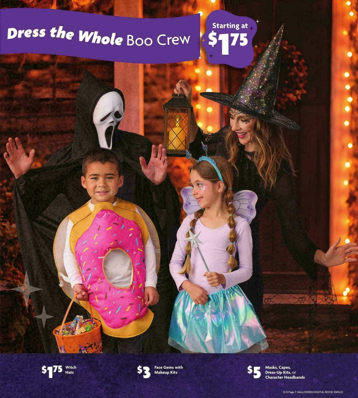 Family Dollar Halloween Book Weekly Ad from September 8