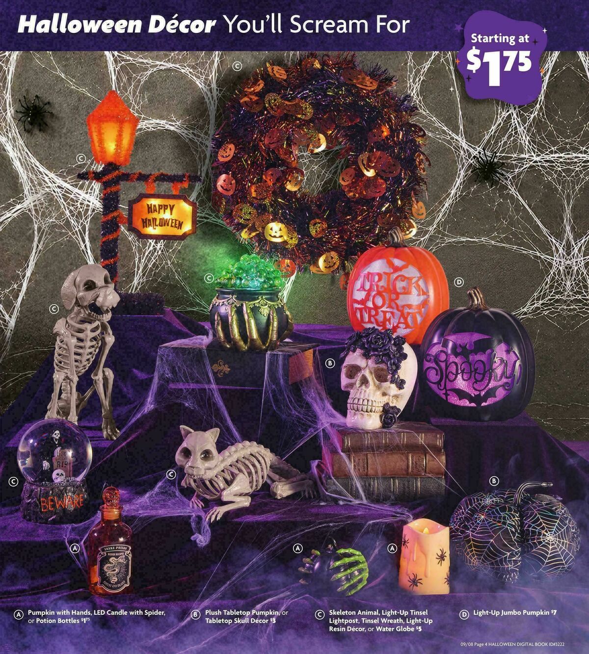 Family Dollar Halloween Book Weekly Ad from September 8