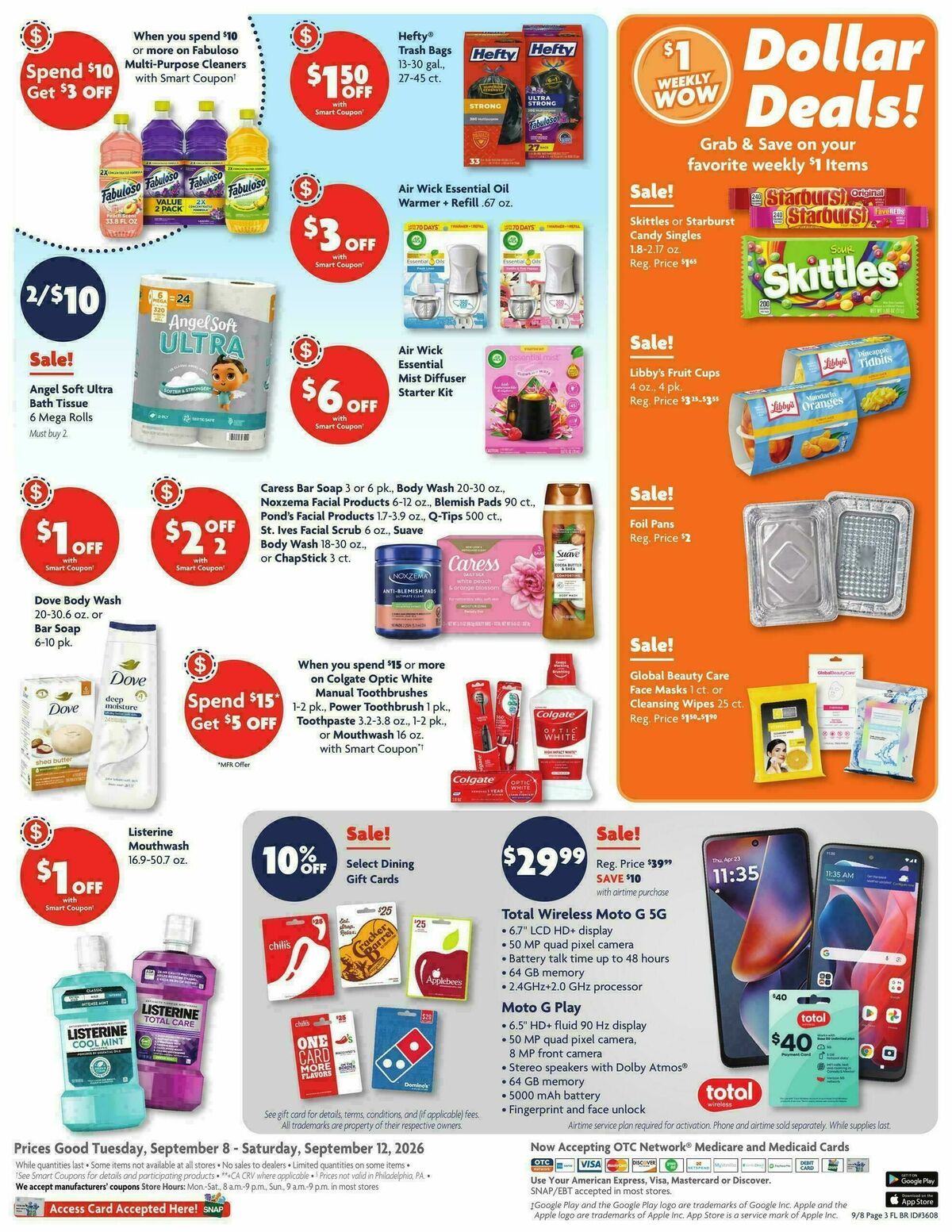 Family Dollar Weekly Ad from September 8