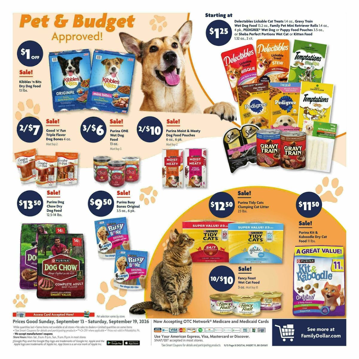 Family Dollar Weekly Ad from September 13