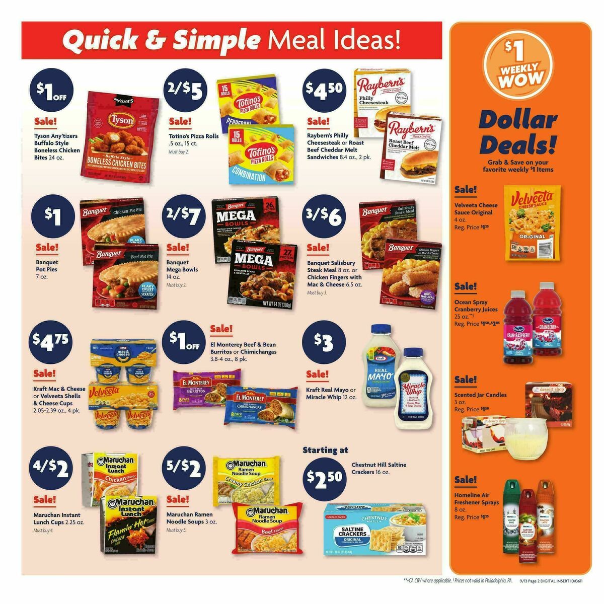 Family Dollar Weekly Ad from September 13
