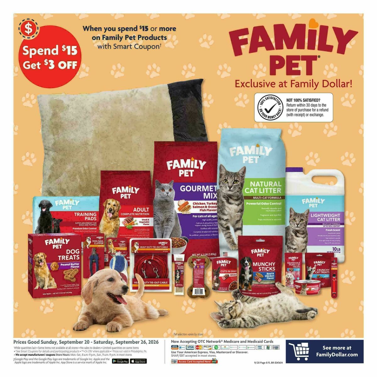 Family Dollar Weekly Ad from September 20
