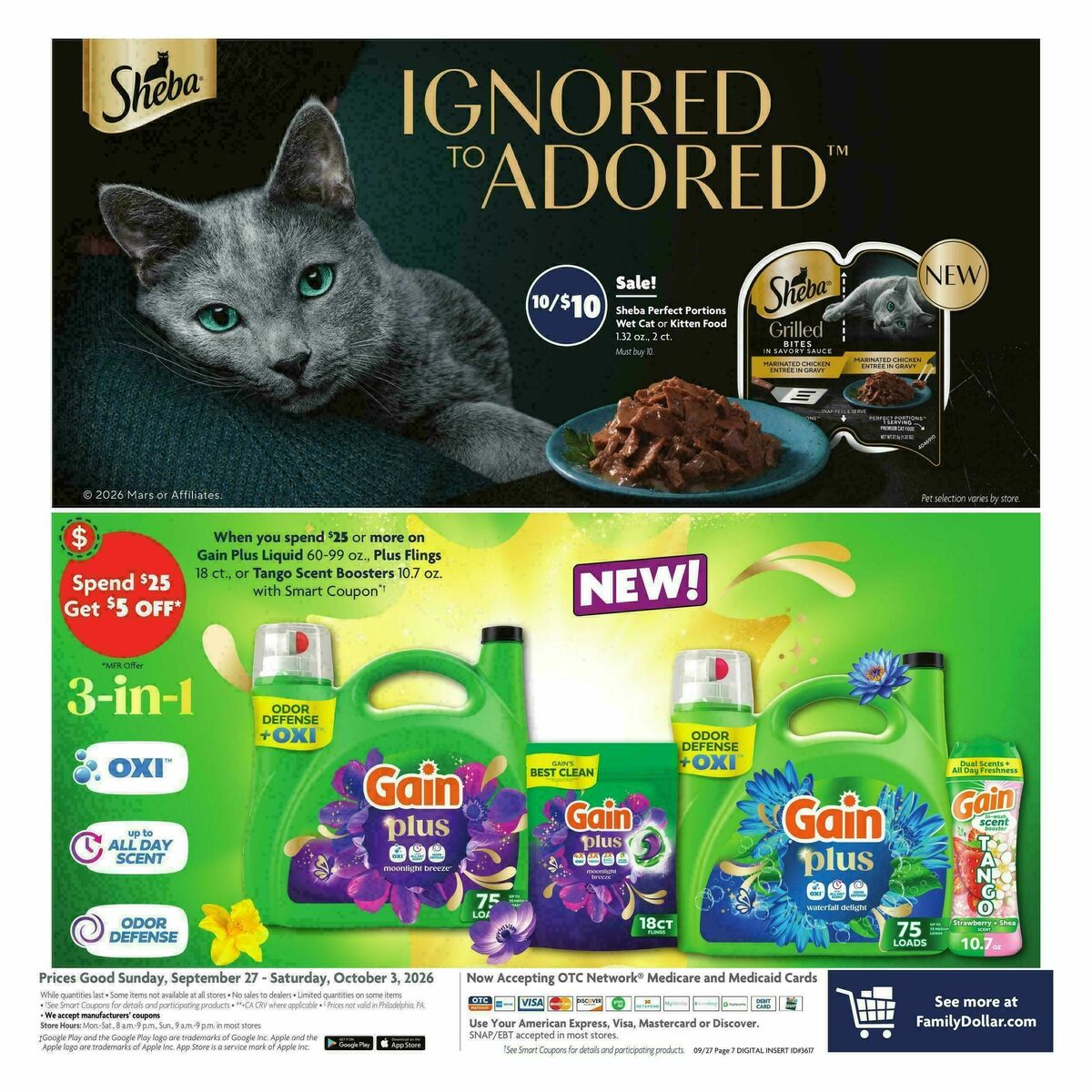 Family Dollar Weekly Ad from September 27