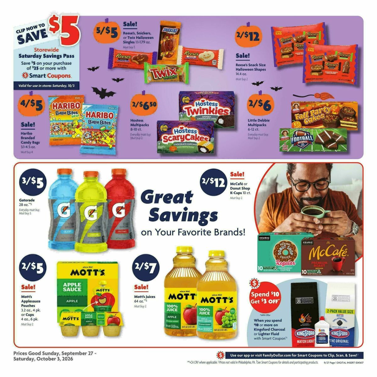 Family Dollar Weekly Ad from September 27