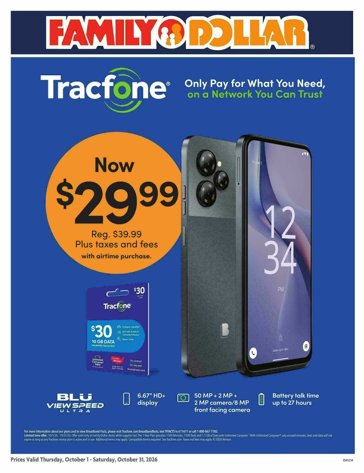 Family Dollar Weekly Ad from October 1