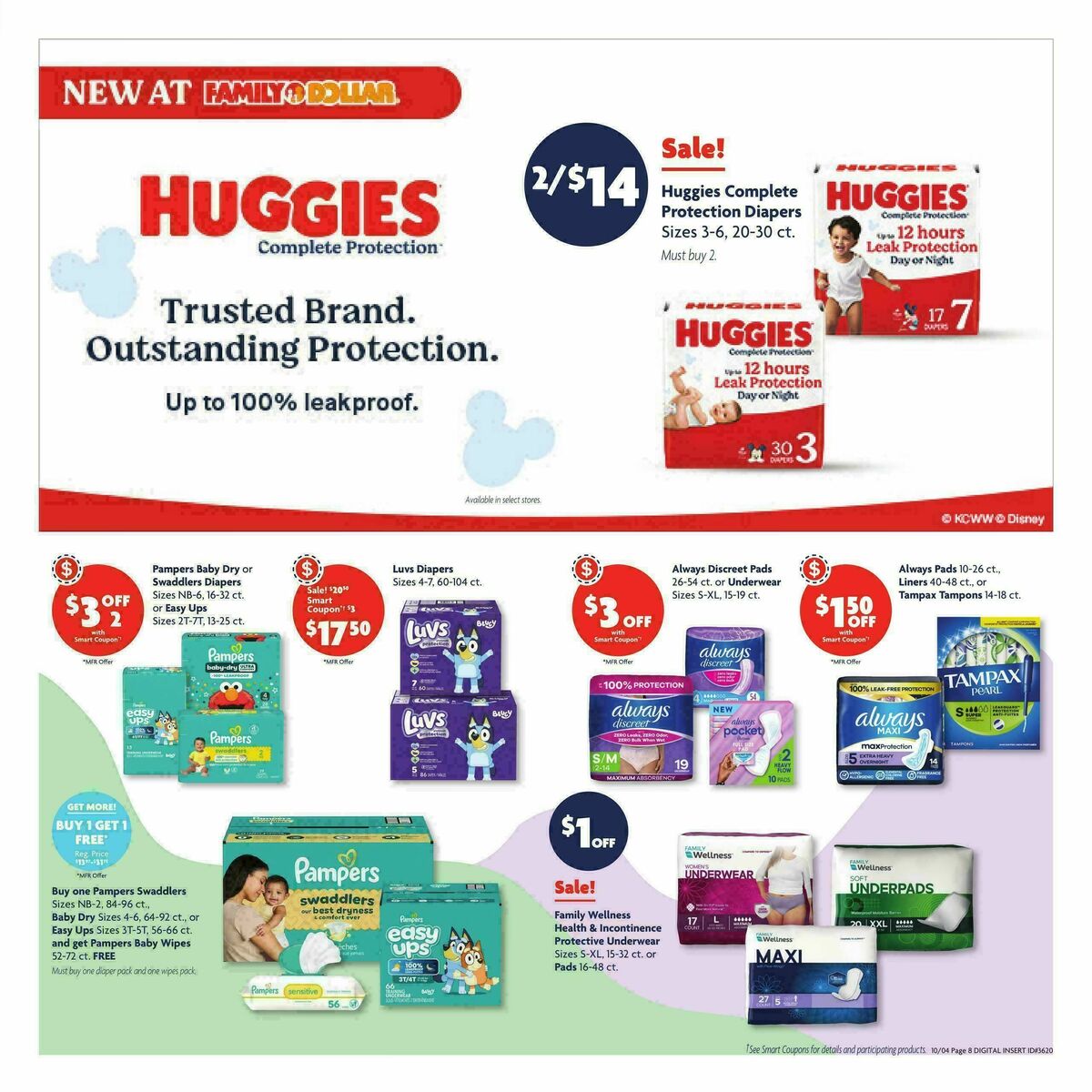Family Dollar Weekly Ad from October 4