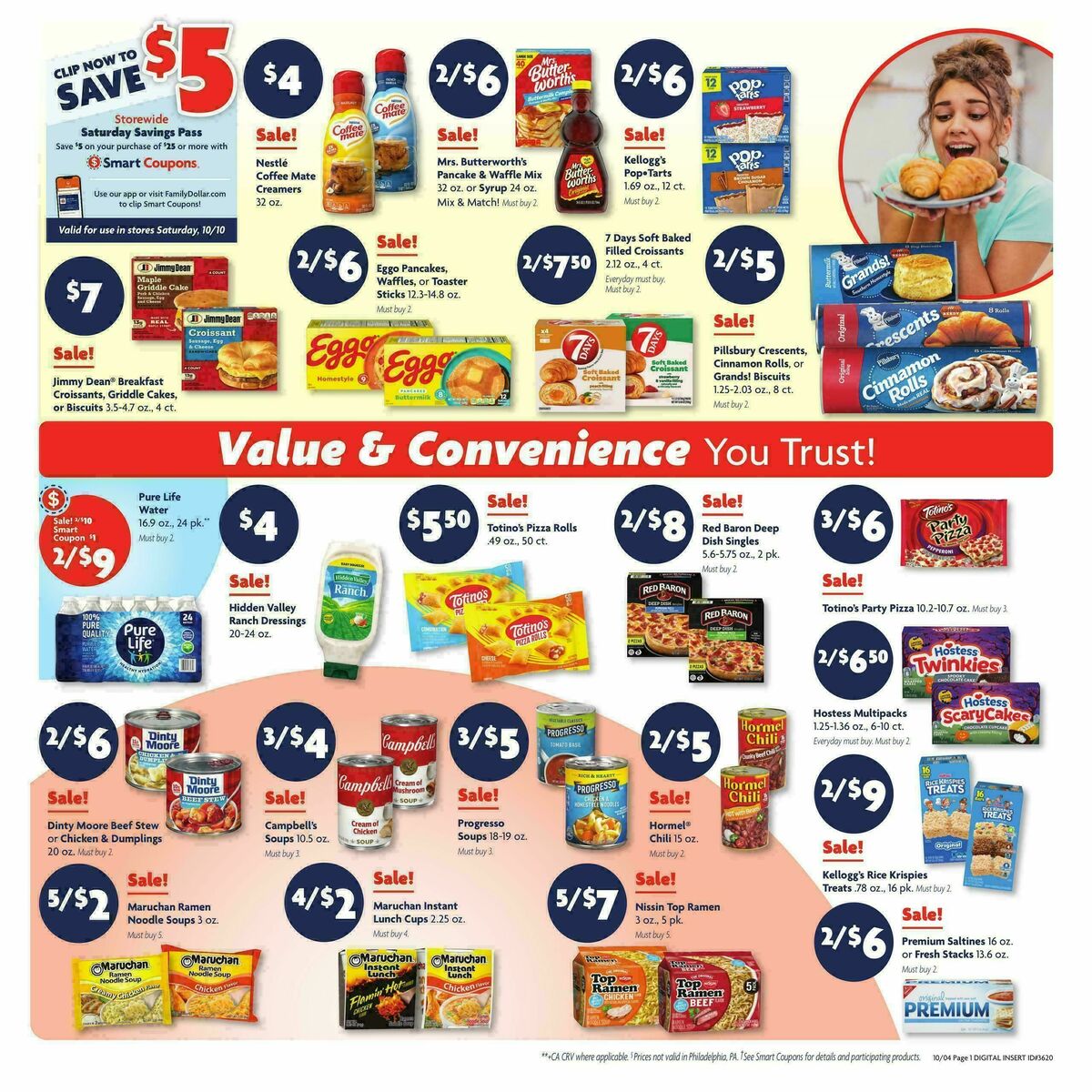 Family Dollar Weekly Ad from October 4
