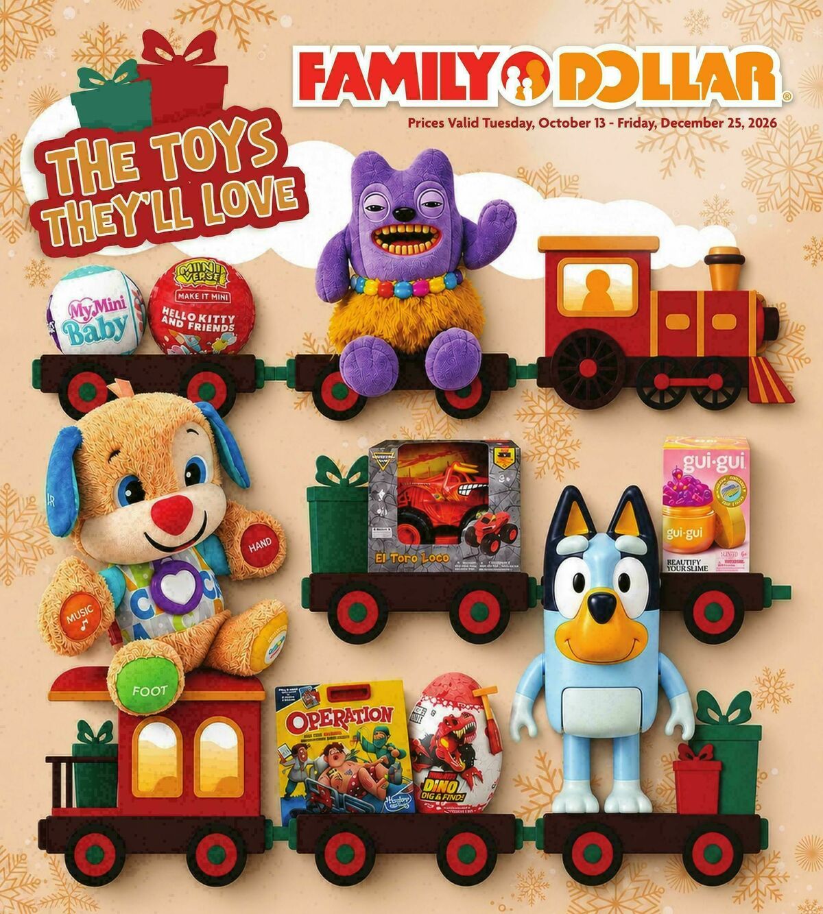 Family Dollar Toy Book Weekly Ad from October 13