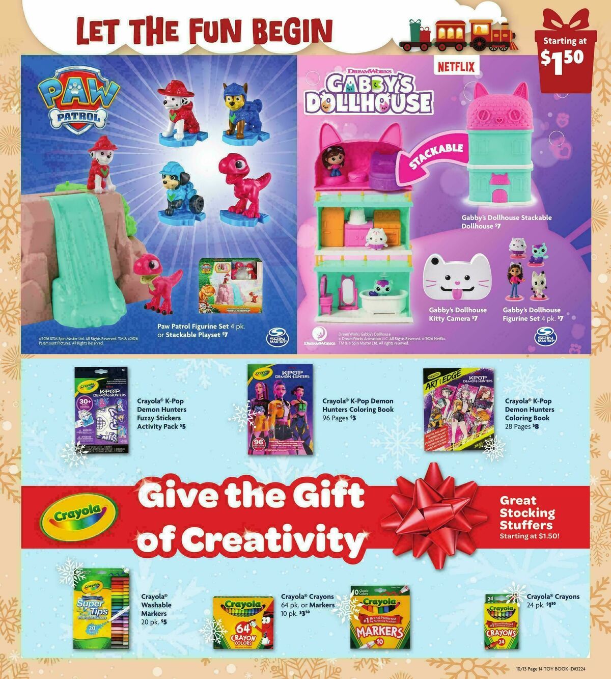 Family Dollar Toy Book Weekly Ad from October 13