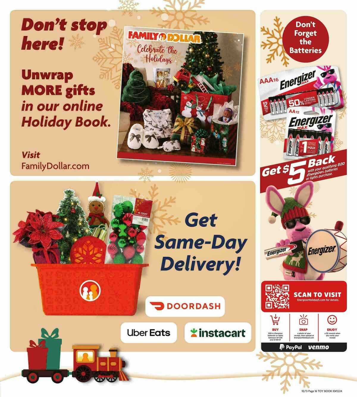 Family Dollar Toy Book Weekly Ad from October 13