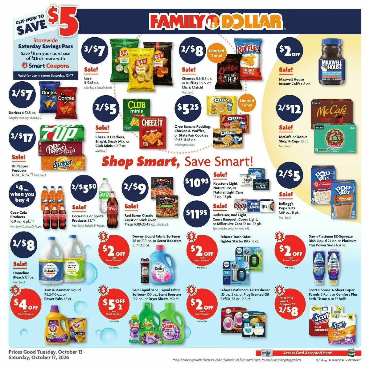 Family Dollar Weekly Ad from October 13