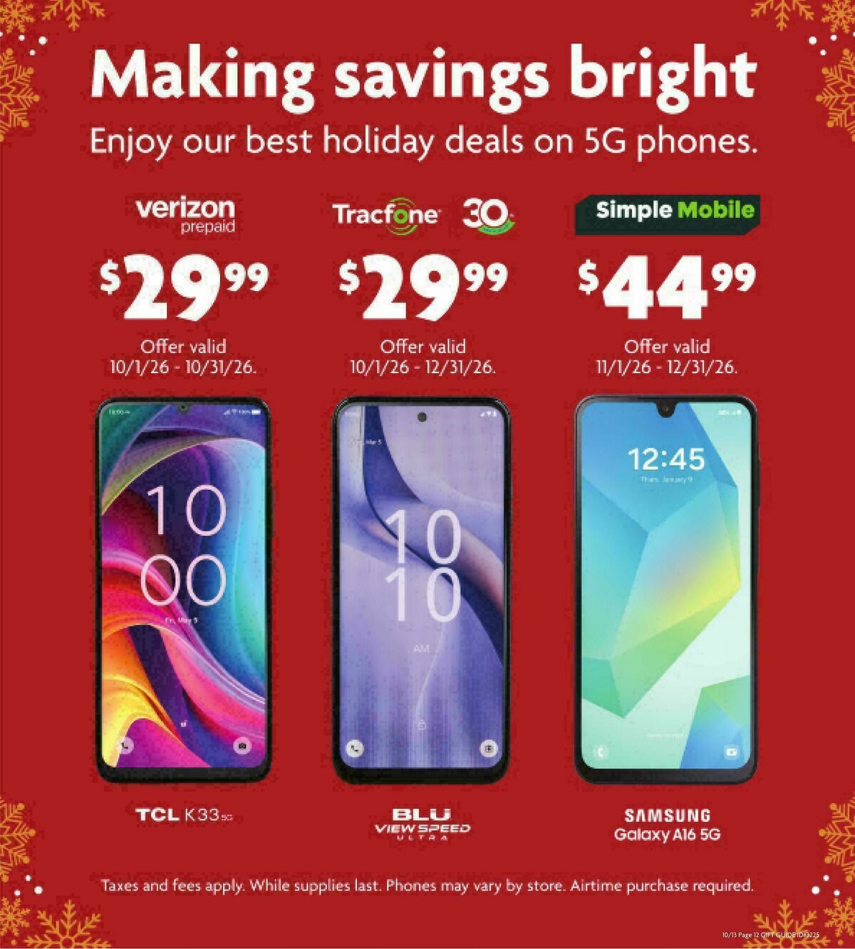 Family Dollar Holiday Gift Guide Weekly Ad from October 13