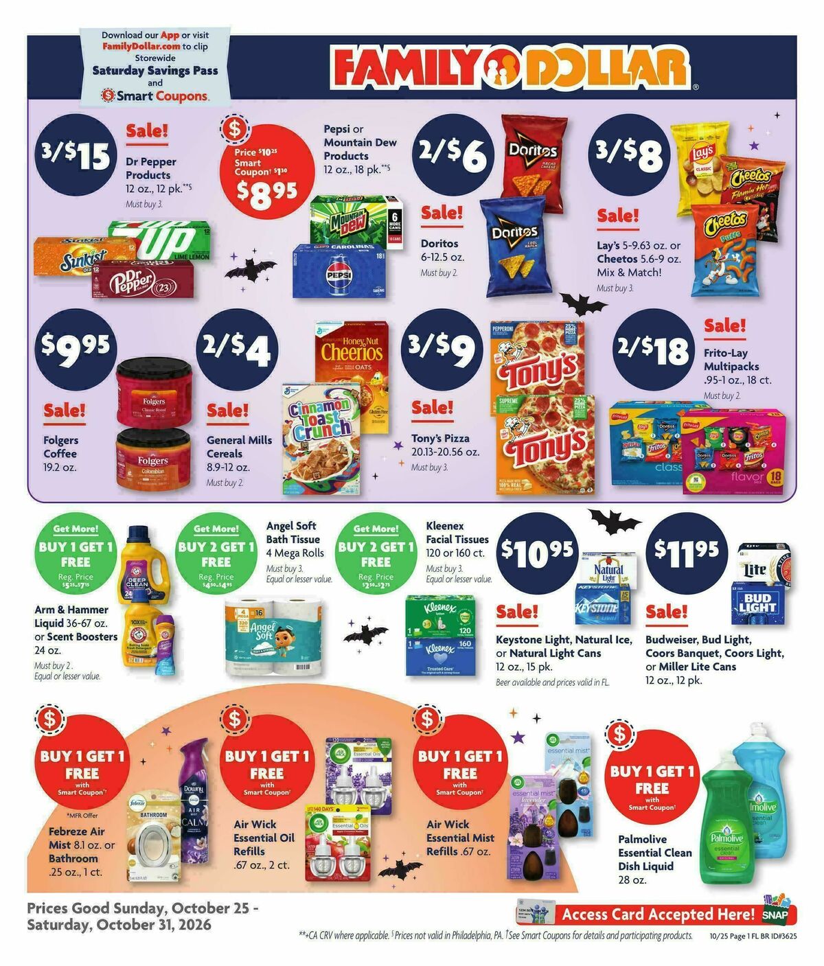Family Dollar Weekly Ad from October 25