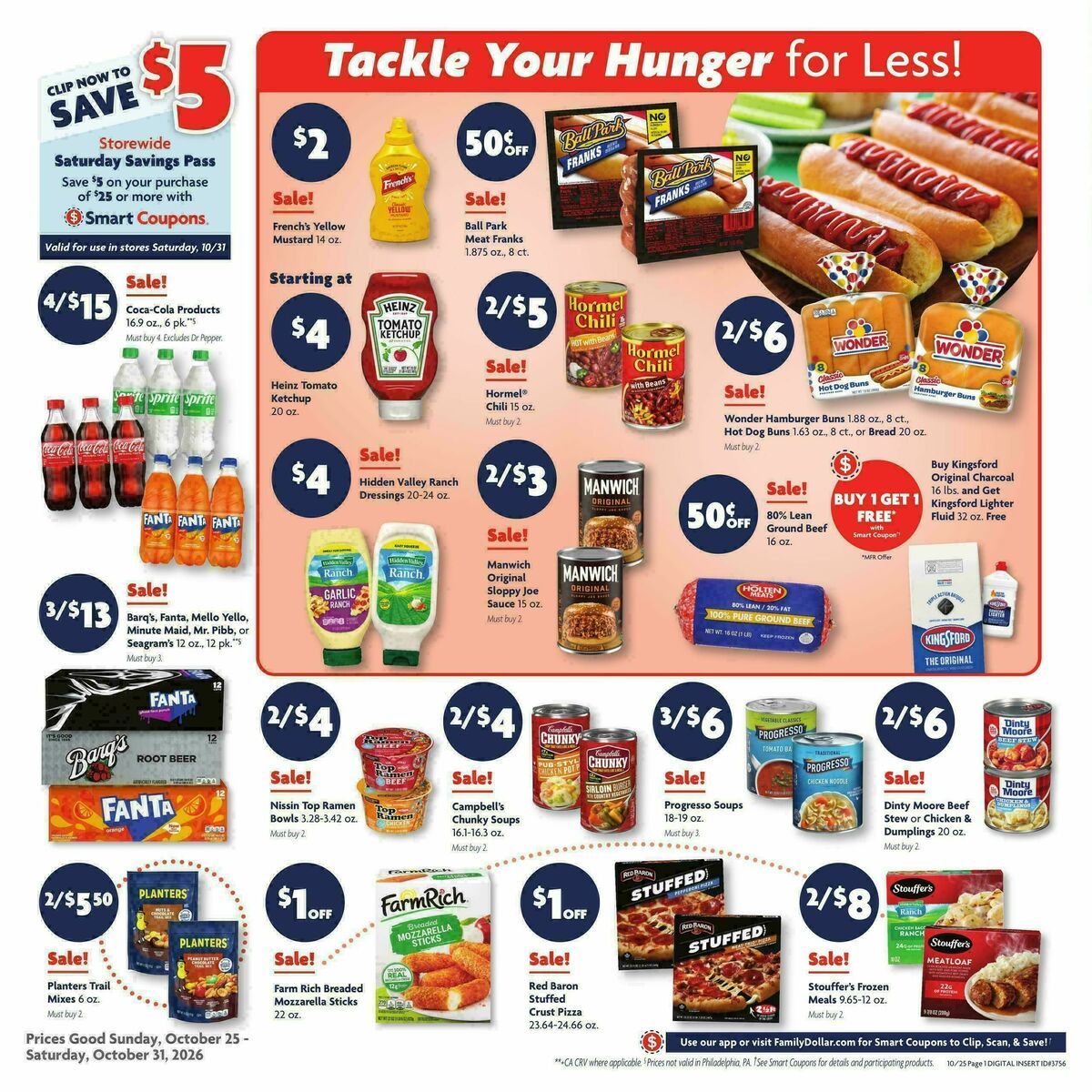 Family Dollar Weekly Ad from October 25