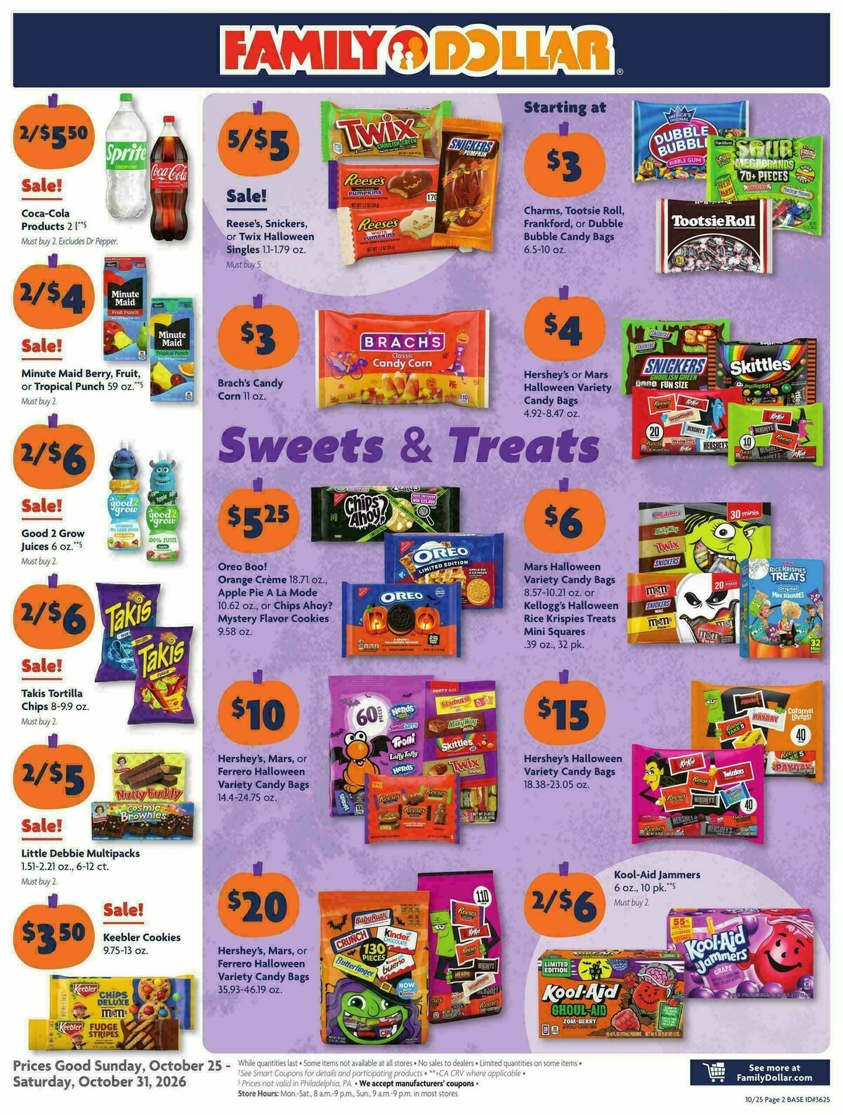 Family Dollar Weekly Ad from October 25