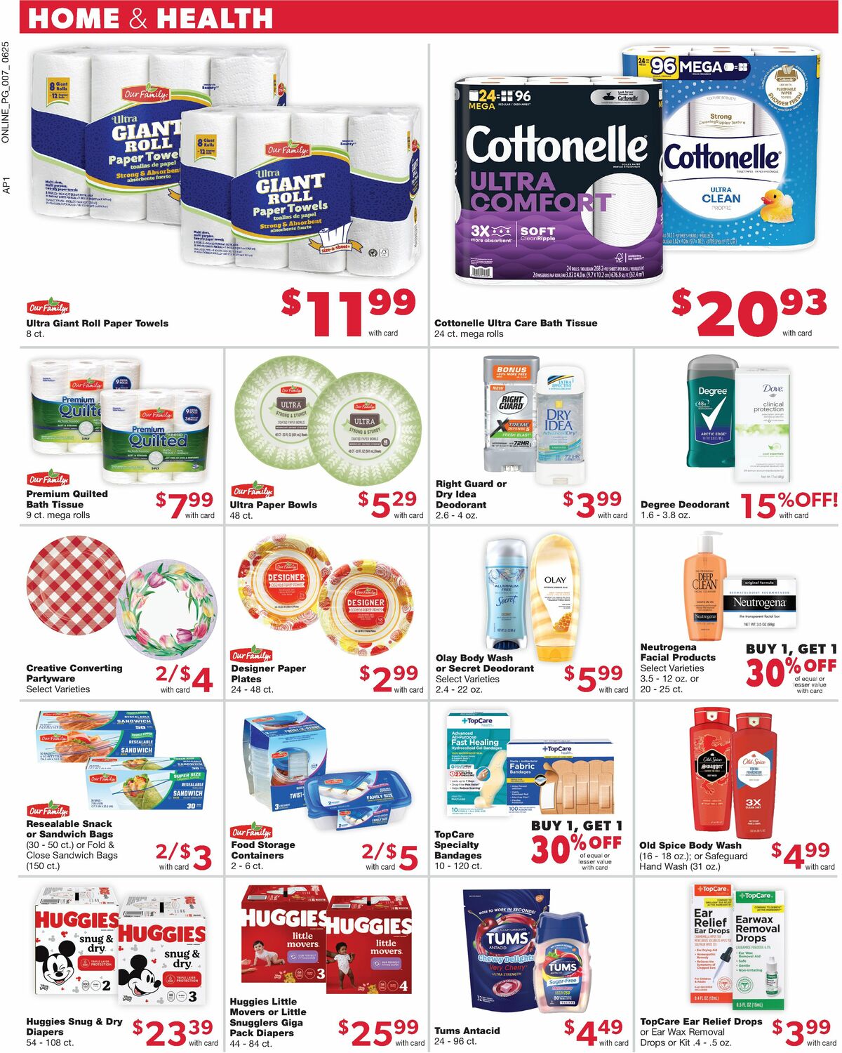 Family Fare Weekly Ad from June 25