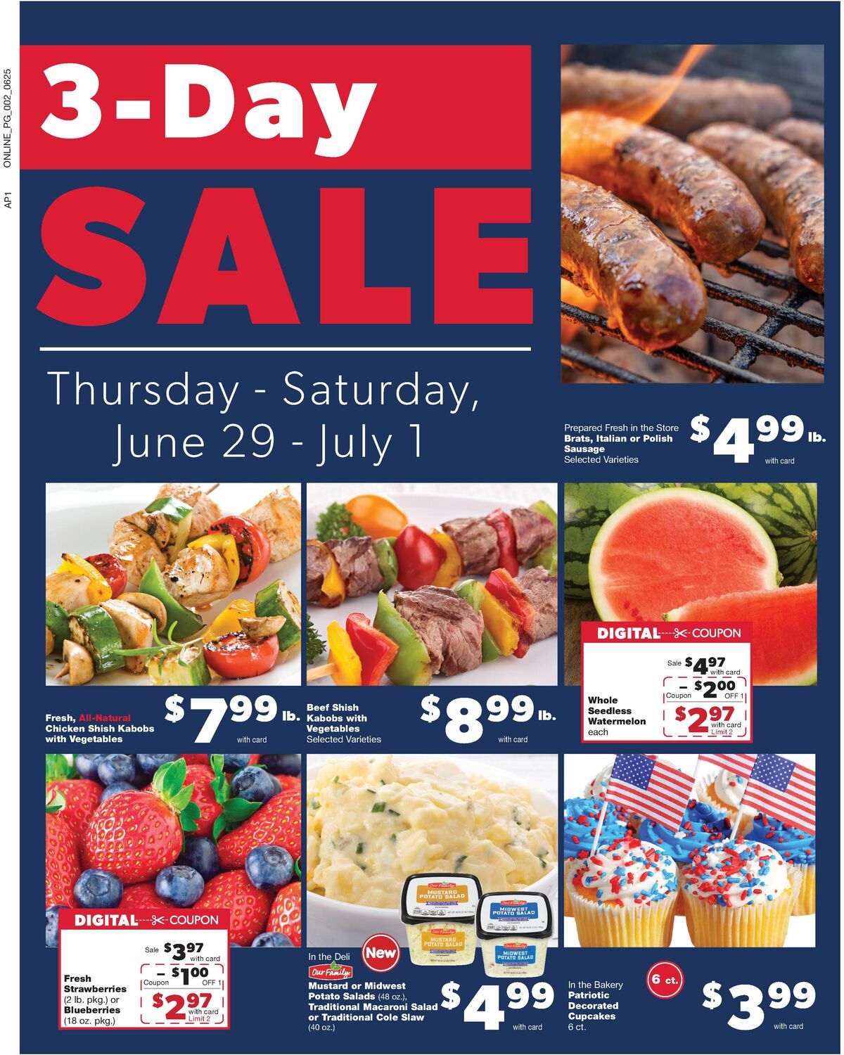 Family Fare Weekly Ad from June 25