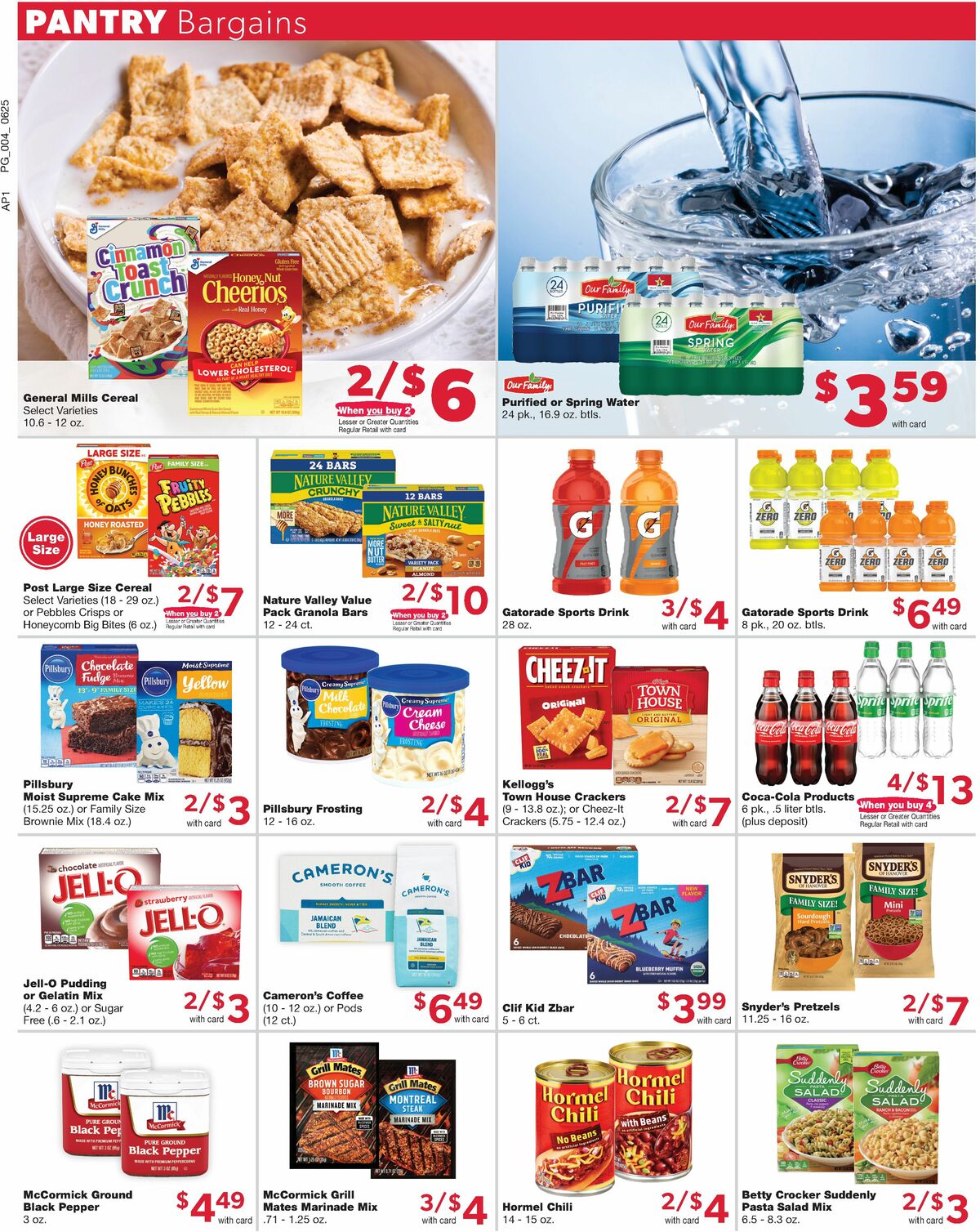 Family Fare Weekly Ad from June 25