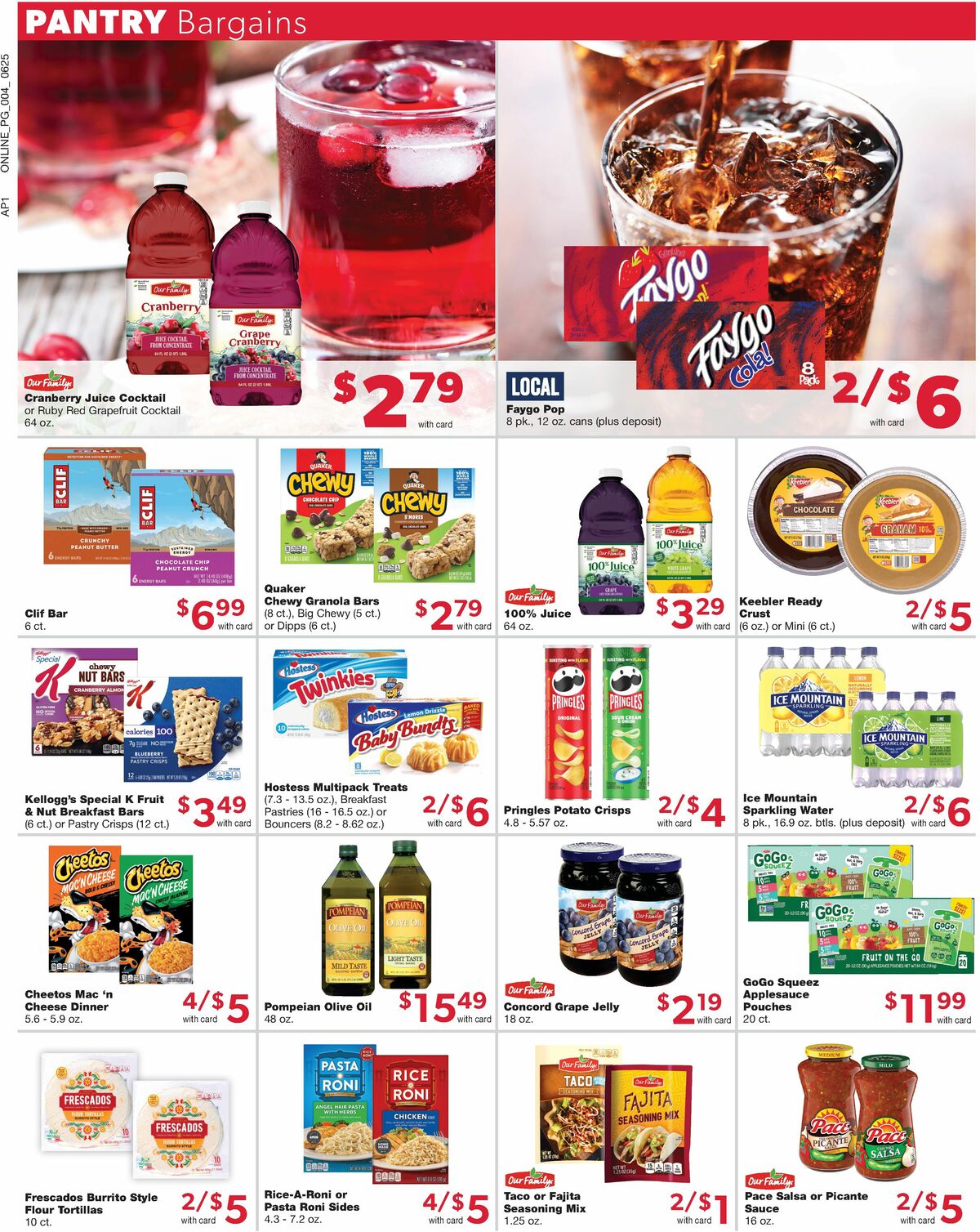 Family Fare Weekly Ad from June 25