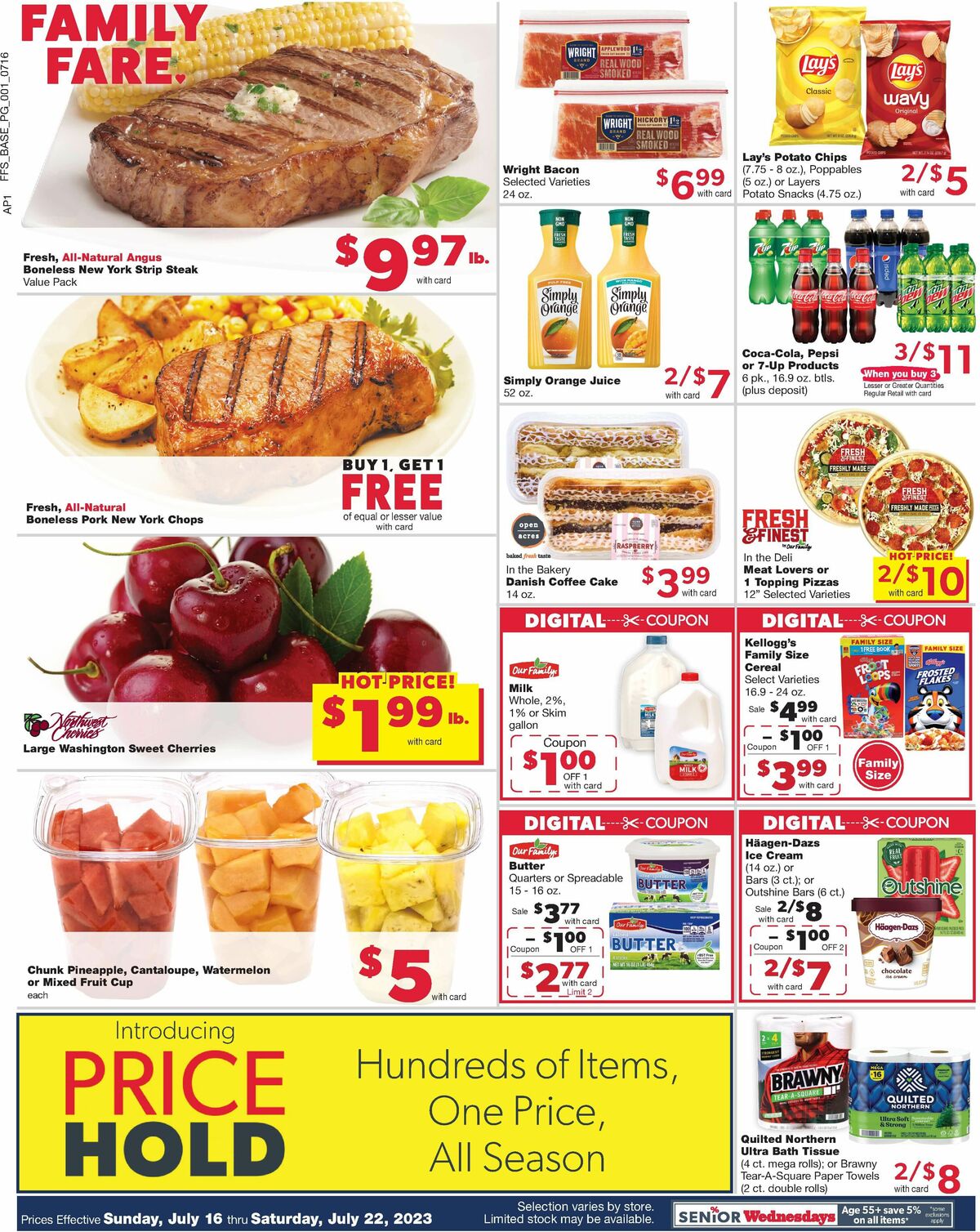 Family Fare Weekly Ad from July 16
