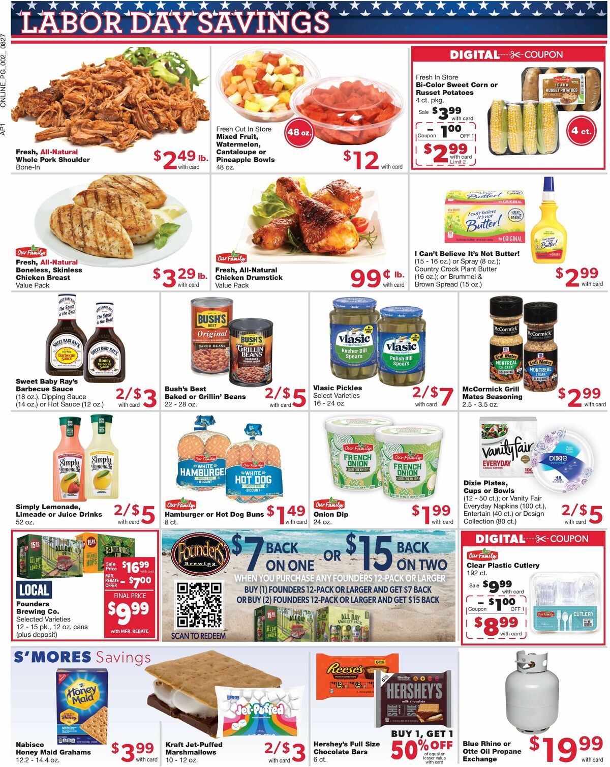 Family Fare Weekly Ad from August 27