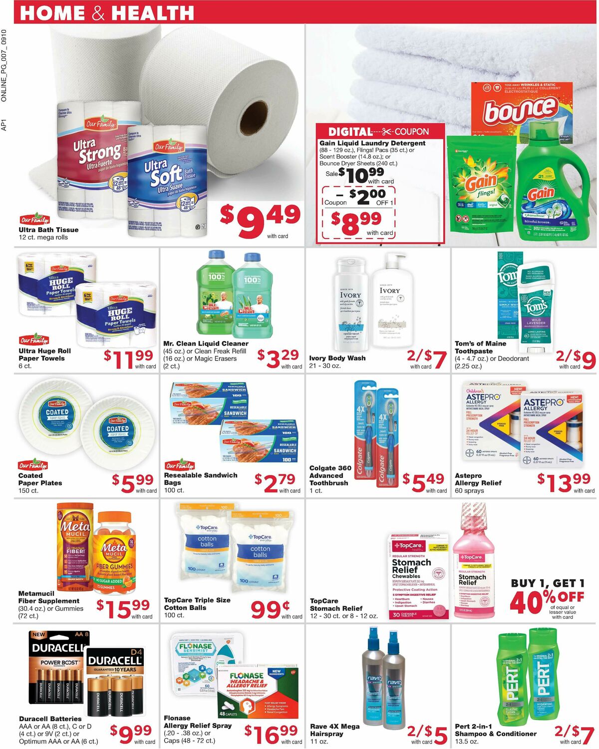 Family Fare Weekly Ad from September 10