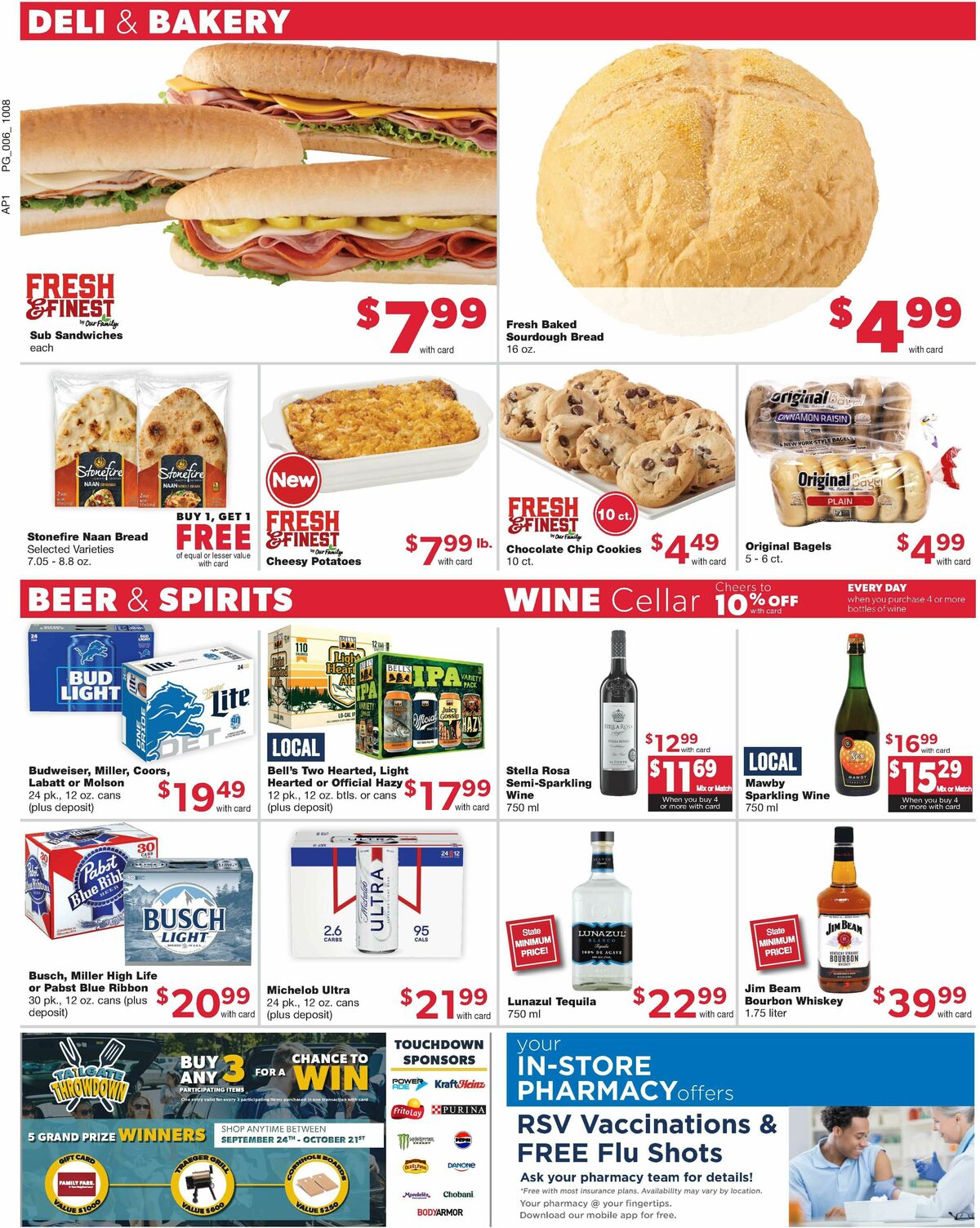 Family Fare Weekly Ad from October 8