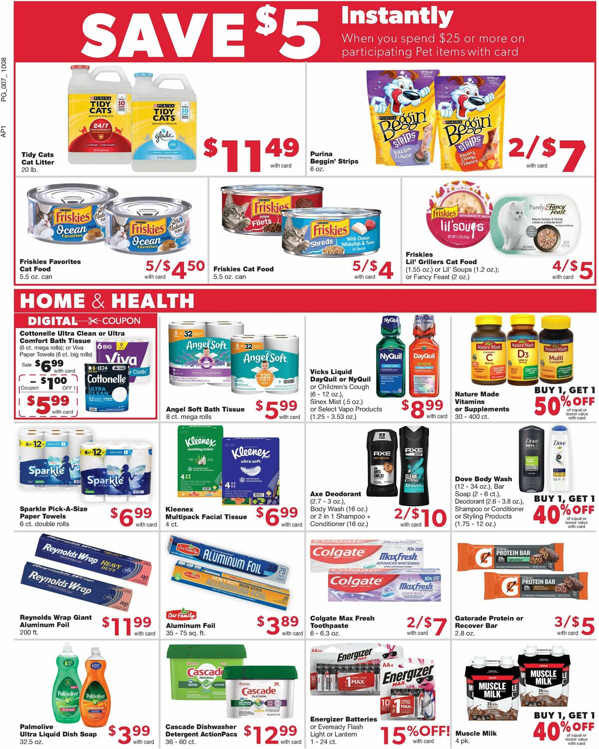 Family Fare Weekly Ad from October 8