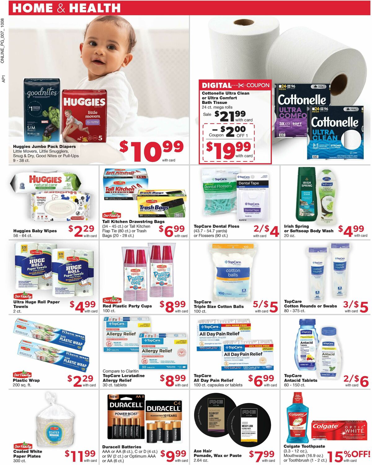 Family Fare Weekly Ad from October 8
