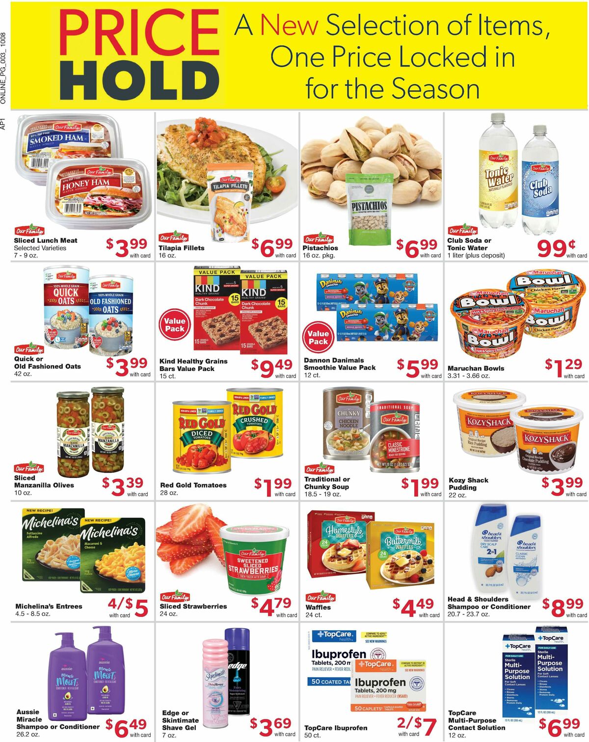 Family Fare Weekly Ad from October 8