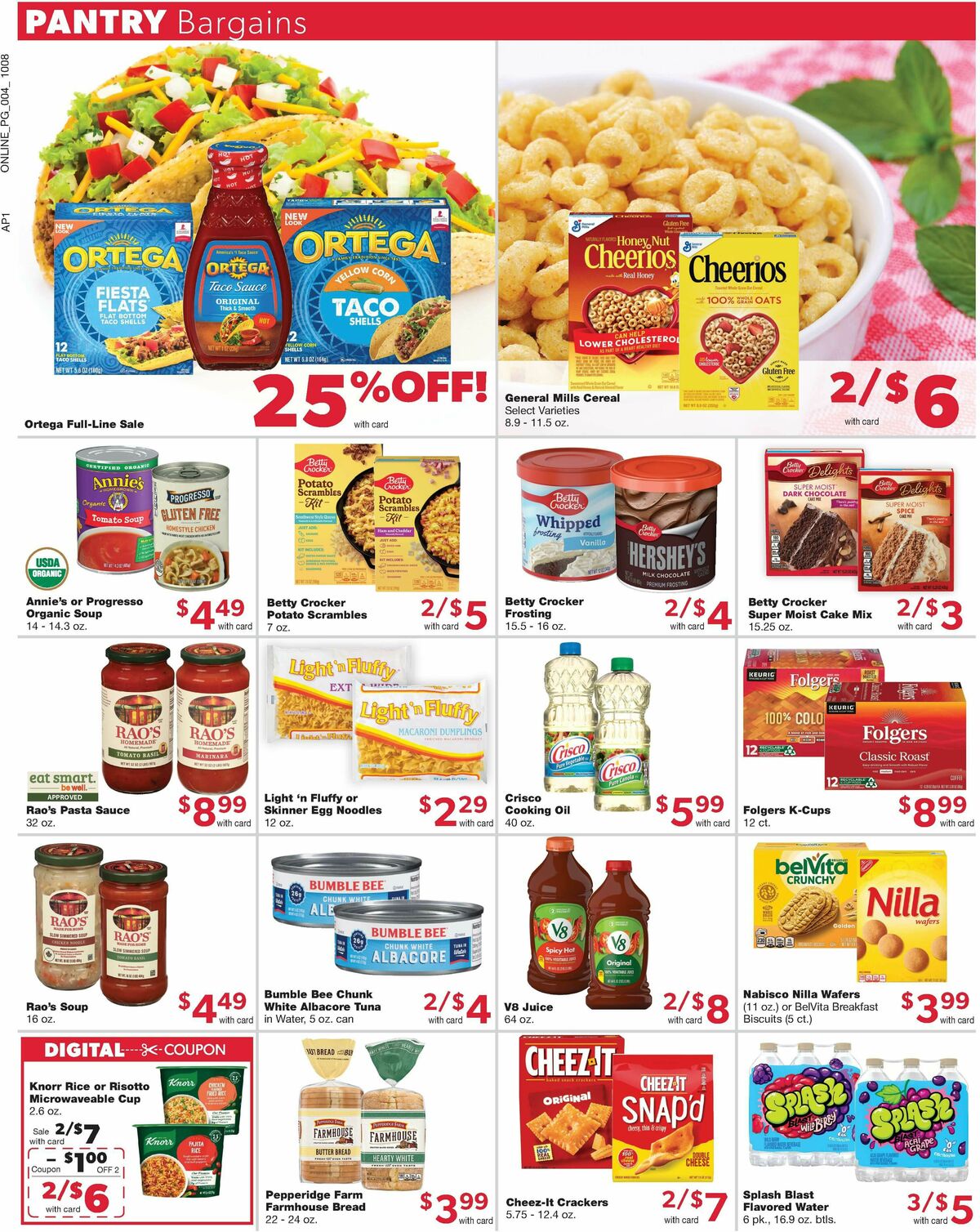 Family Fare Weekly Ad from October 8