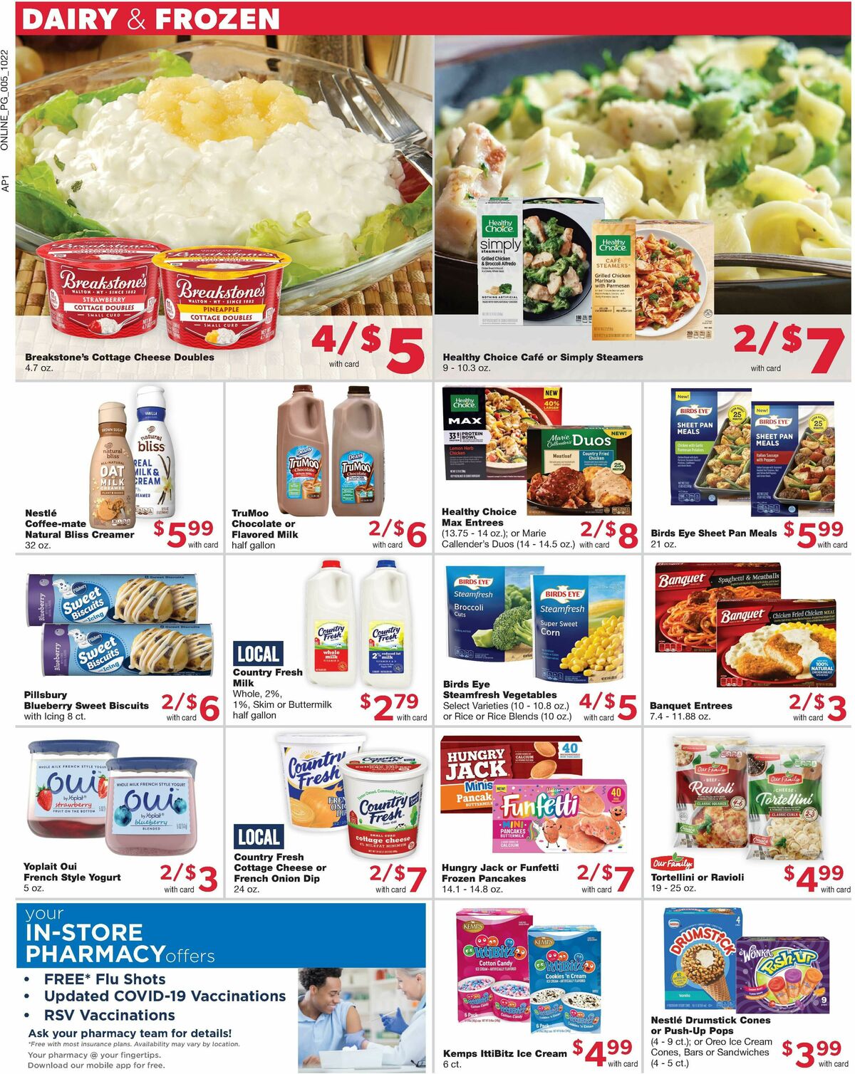 Family Fare Weekly Ad from October 22