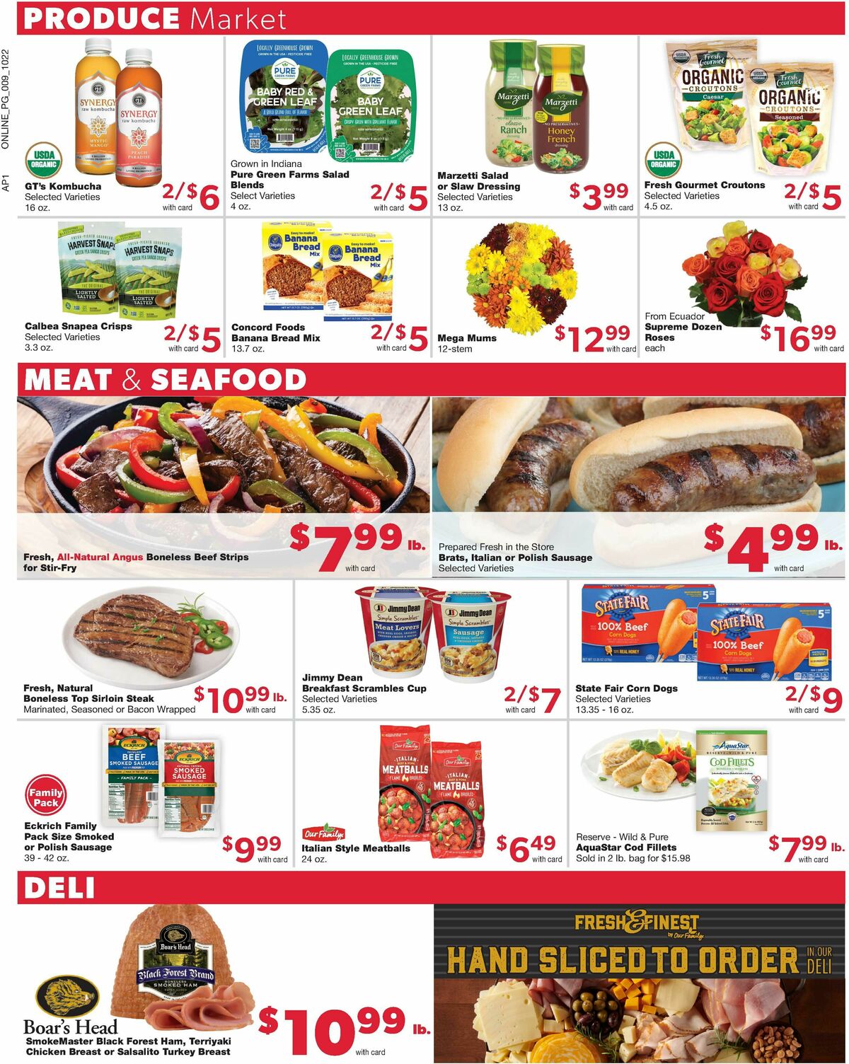 Family Fare Weekly Ad from October 22