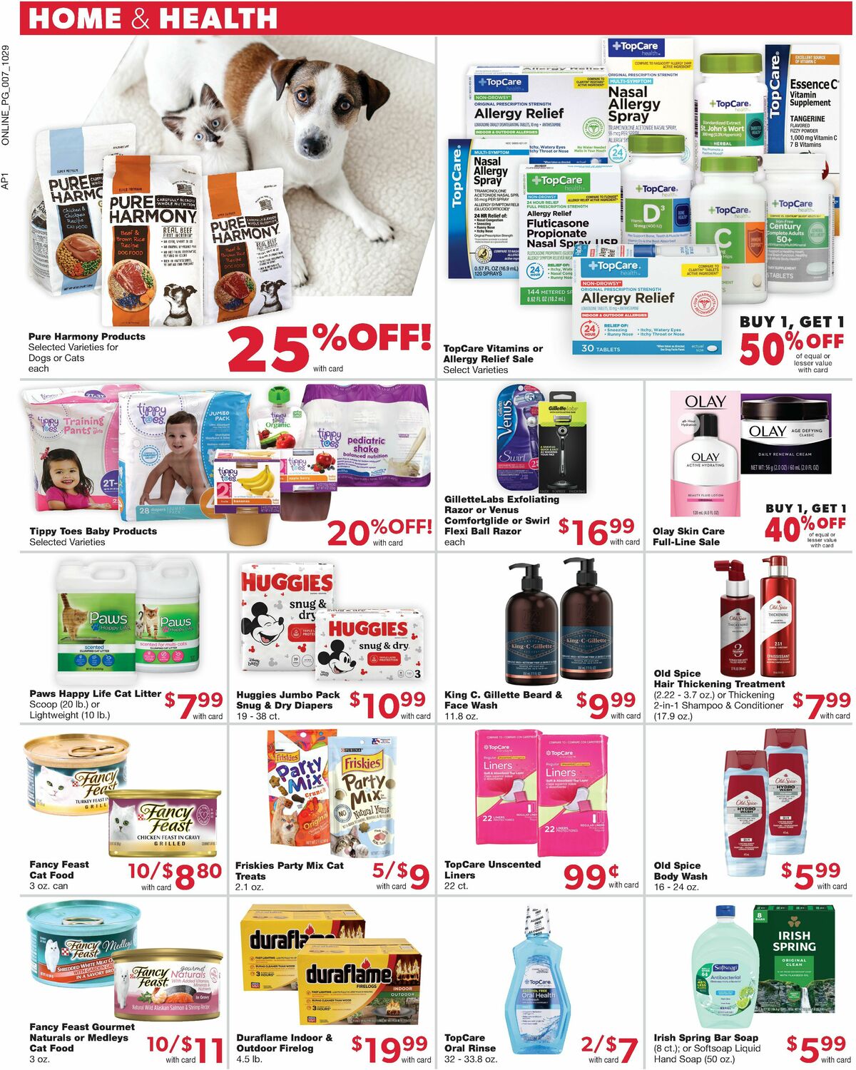 Family Fare Weekly Ad from October 29