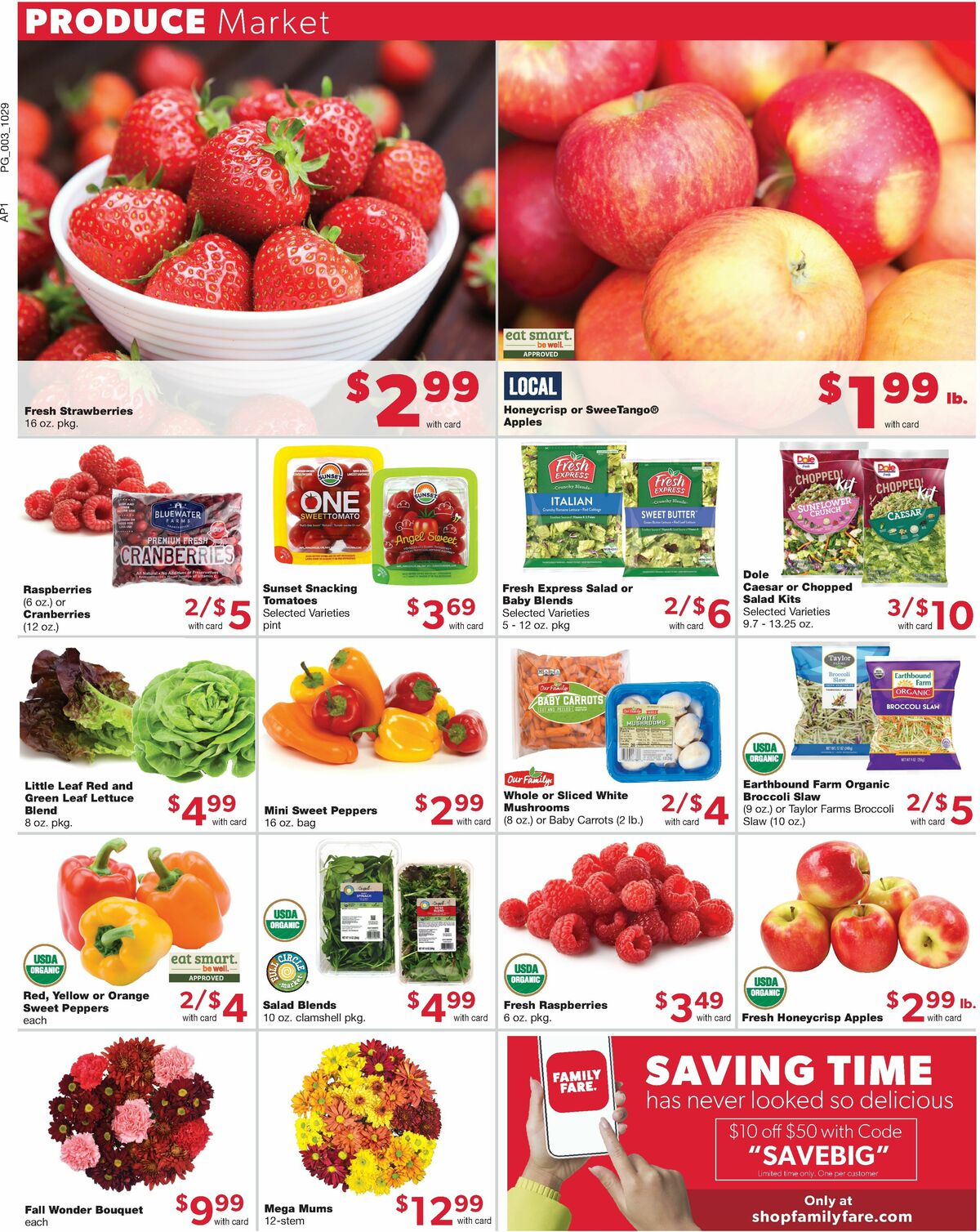 Family Fare Weekly Ad from October 29
