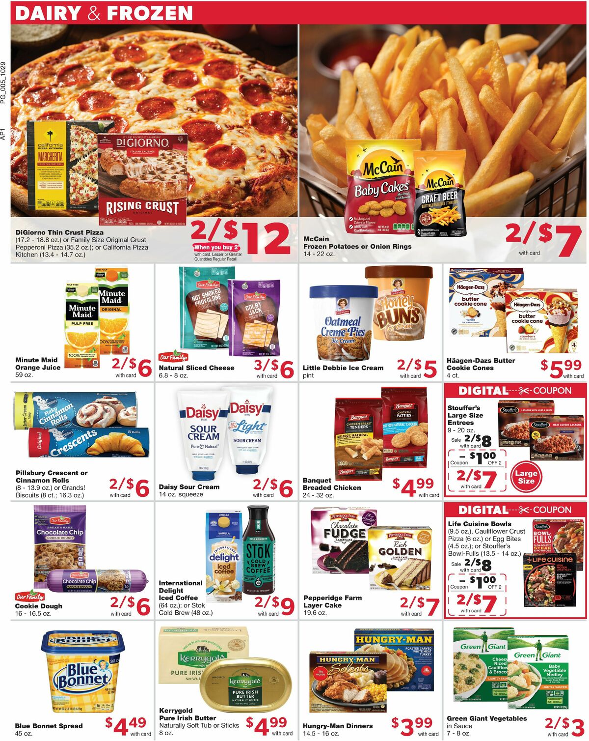 Family Fare Weekly Ad from October 29