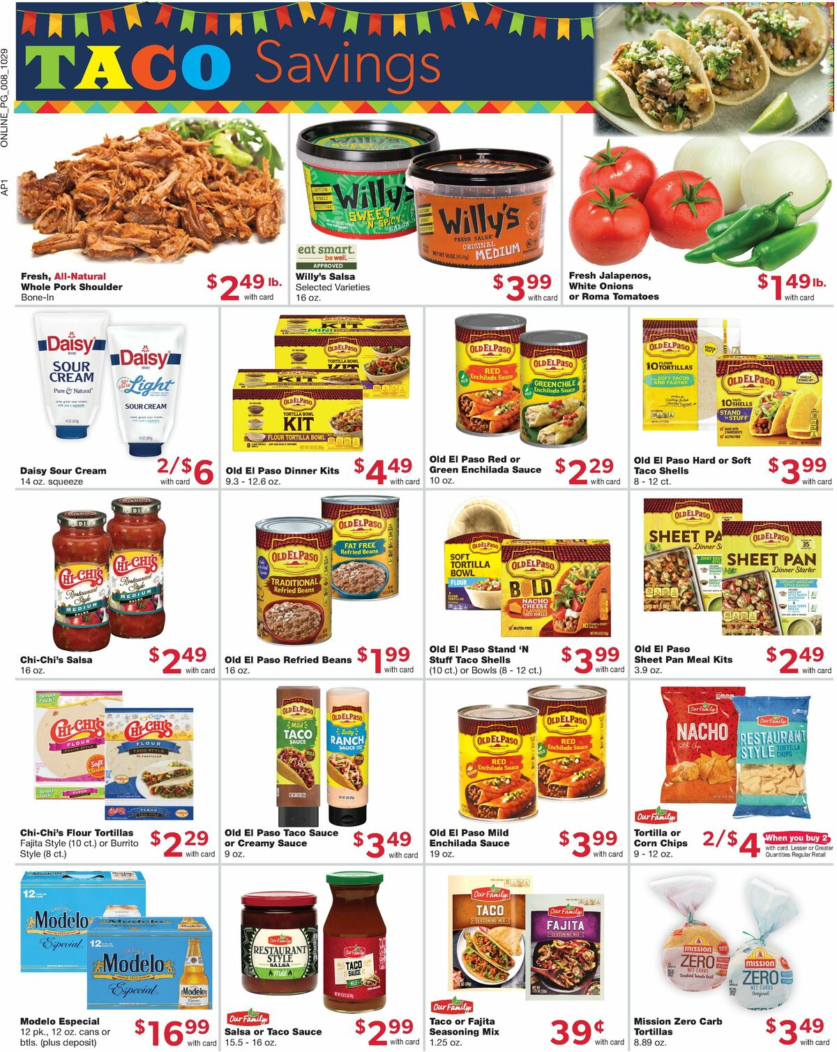 Family Fare Weekly Ad from October 29
